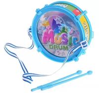 Игрушечный барабан Music drum, световые эффекты, детский, микс