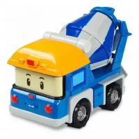 Робокар поли, Бетономешалка Микки, 6 см, синий/серый/желтый, Robocar POLI Silverlit