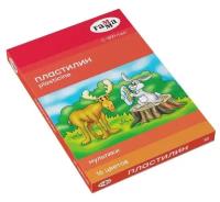 Пластилин классический Гамма Мультики 16 цветов 320 г со стеком 70293