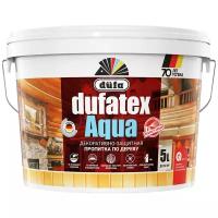 Пропитка для дерева водная прозрачная Dufatex aqua 5 л
