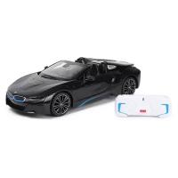 Машинка на радиоуправлении Rastar BMW i8 Roadster (арт. 95500), 1:12 (38см). Черная