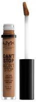 NYX professional makeup Консилер Can’t Stop Won’t Stop Contour Concealer, оттенок Mahogany 16