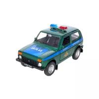 Внедорожник Welly LADA 4x4 Военная автоинспекция (42386MC)