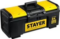 Пластиковый ящик для инструментов STAYER TOOLBOX-24 590 х 270 х 255 38167-24