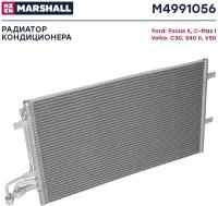 Радиатор кондиционера MARSHALL M4991056 Ford: Focus II, C-Max I Volvo: C30, S40 II, V50; кросс-номер Nissens 94663; OEM 1234248; 1335552