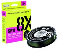 Леска плетеная SFX 8X зеленая 135 м 0.165 мм 10 кг PE 1 SFX8B165GR150Y