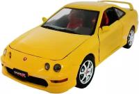 Acura 2000 Integra Type-R масштаб 1:24 коллекционная металлическая модель MotorMax 73271 yel