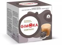 Кофе в капсулах GIMOKA Cortado для кофемашин Dolce Gusto, 16 шт