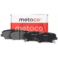 Дисковые тормозные колодки передние METACO 3000-003 для Hyundai, Kia (4 шт.)