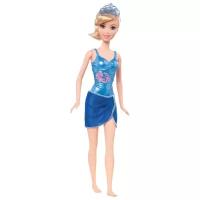 Кукла Mattel Disney Princess Золушка на пляже, 29 см, X9387