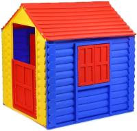 Детский игровой пластиковый домик (синий, красный, желтый) Pic'n Mix 115х90х116 см