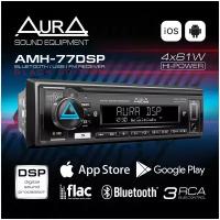 Автомагнитола c DSP процессором AurA AMH-77DSP BLACK EDITION (2023)