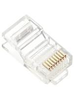 Коннектор RJ45 для витой пары разъём RJ-45 штекер TP-8P8C UTP CAT6 Ripo 5 шт в упаковке 003-400006/5