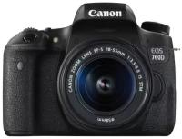 Фотоаппарат Canon EOS 760D Kit EF-S 18-55mm f/3.5-5.6 IS STM, черный