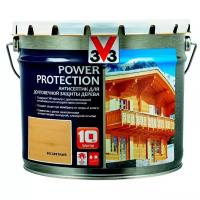 Алкидный антисептик для дерева POWER PROTECTION полуглянец Бесцветный 9л