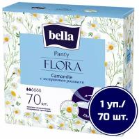 Bella прокладки ежедневные Panty flora camomile, 2 капли