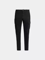 Брюки C.P. Company Stretch Sateen Cargo Black, Черный, 50