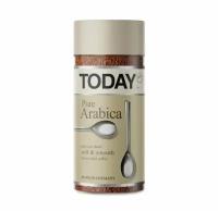 Кофе растворимый Today Pure Arabica сублимированный, стеклянная банка, 95 г