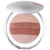 Pupa Luminys Румяна-пудра-иллюминатор Baked All Over Illuminating Blush-Powder, 01 stripes rose