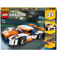 Конструктор LEGO Оранжевый гоночный автомобиль