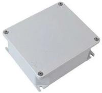 Коробка ответвительная алюминиевая окрашенная, IP66, RAL9006, 154х129х58мм 65302