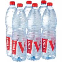 Минеральная вода Vittel (Виттель) 1,5 л х 6 шт, негазированная, пэт