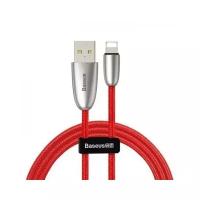 Кабель Baseus Torch Series Data Cable Lightning 2.4A 1m Красный CALHJ-A09