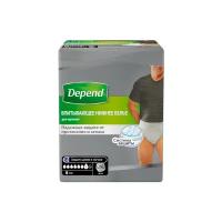 Впитывающее нижнее белье Depend для мужчин L/XL (48-54), 9 шт