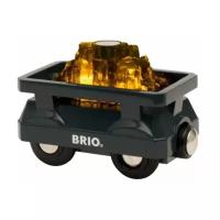 Brio Грузовой вагон с золотом, 33896, 1 вагон, золотистый