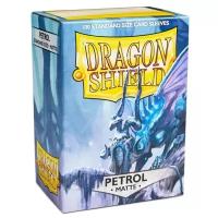 Протекторы для карт Dragon Shield Matte 63х88 мм 100 шт., petrol, 1 шт