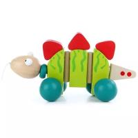 Каталка-игрушка Фабрика Фантазий Динозаврик (85181), зеленый