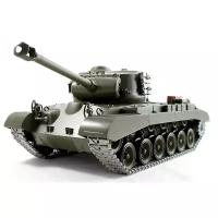 Танк Heng Long M26 Pershing Snow Leopard (3838-1PRO), 1:16, 50 см