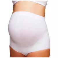 Бандаж (пояс-трусы) бесшовный для беременных женщин ФЭСТ/модель 142Б, размер(110) белый