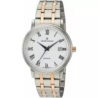 Наручные часы Claude Bernard Classic 53007-357RMBR, белый, серебряный