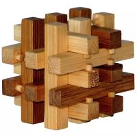 Головоломка Eureka 3D Bamboo Puzzles Slide (473132) натуральный