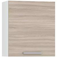 Кухонный шкаф навесной Лима 600, цвет белый/ясень шимо светлый