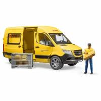 Фургон Bruder Mercedes Benz Sprinter Dhl с фигуркой