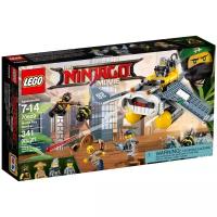 Конструктор LEGO The Ninjago Movie 70609 Бомбардировщик Морской дьявол, 341 дет