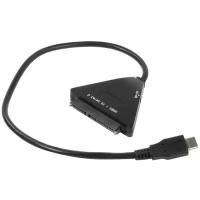 Адаптер ORIENT USB Type-C - SATA (UHD-521), черный