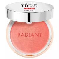 Pupa Подсвечивающие компактные румяна EXTREME BLUSH RADIANT тон 030 Коралловый