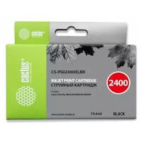 Картридж Cactus CS-PGI2400XLBK, совместимый, черный, для Canon MAXIFY-iB4040 / MB5040 / MB5340