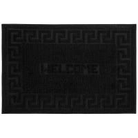 Придверный коврик VORTEX Welcome, размер: 0.6х0.4 м, черный