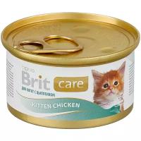 Brit Консервы для котят с курицей (Kitten Chicken) 100061 | Kitten Chicken, 0,08 кг (6 шт)