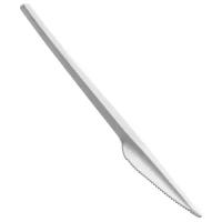 OfficeClean Ножи одноразовые пластиковые, 16 см, 100 шт., белый