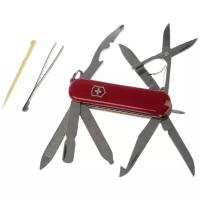 Нож многофункциональный VICTORINOX MiniChamp красный