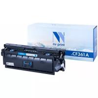 Лазерный картридж NV Print NV-CF361AC для HP LaserJet Color M552dn, M553dn, M553n, M553x, M577dn, M577f (совместимый, голубой, 5000 стр.)