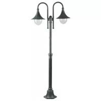 Садово-парковый светильник Arte Lamp Malaga A1086PA-2BG