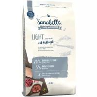 Сухой корм для кошек Sanabelle Light, профилактика избыточного веса, с домашней птицей 2 кг