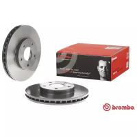 Тормозной диск передний brembo 09.9368.11