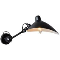 Настенный светильник Lussole Fairbanks GRLSP-9563, E14, 6 Вт, черный